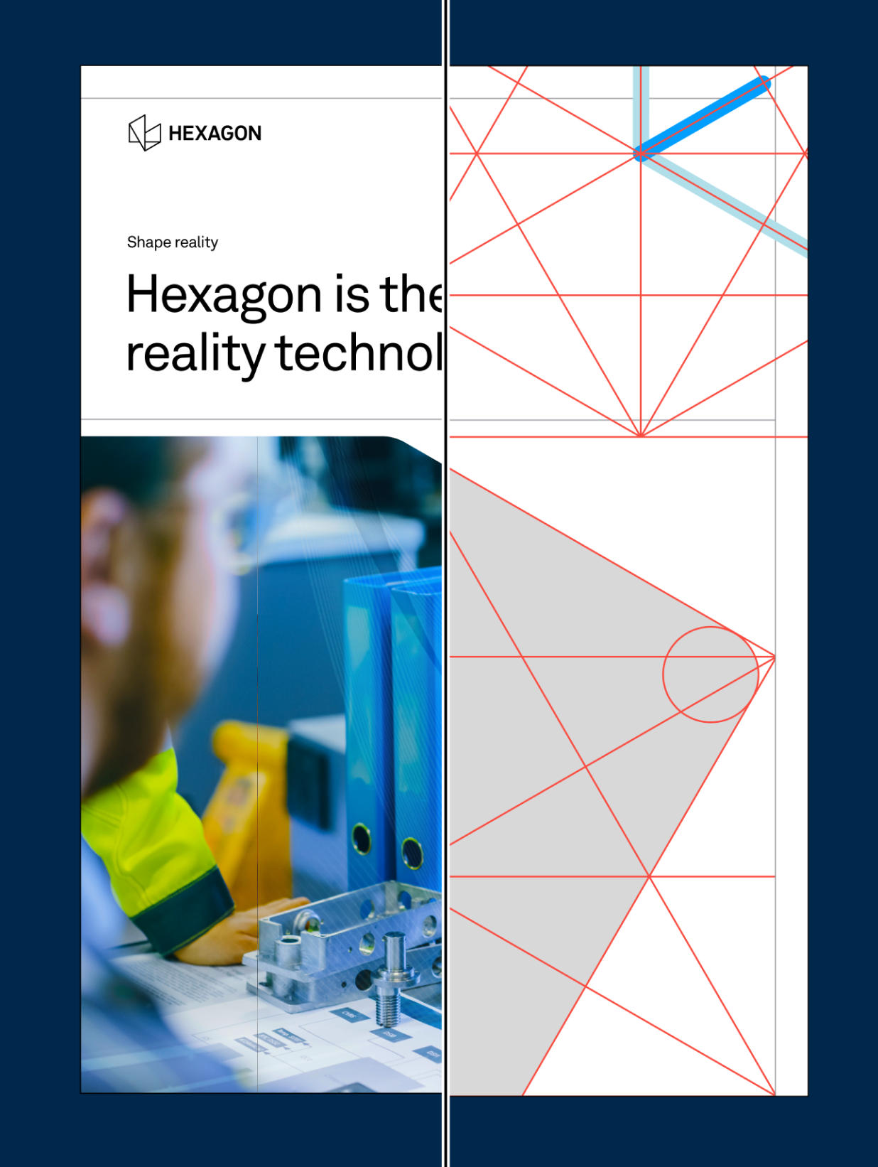 Graphic of a close up of a website depicting an Our Projects page with sample project names and dates.