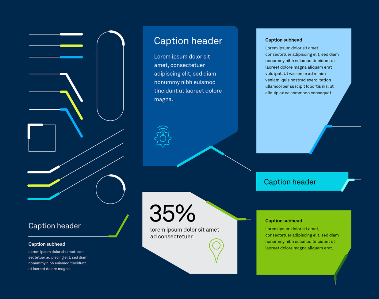Graphic of a close up of a website depicting an Our Projects page with sample project names and dates.