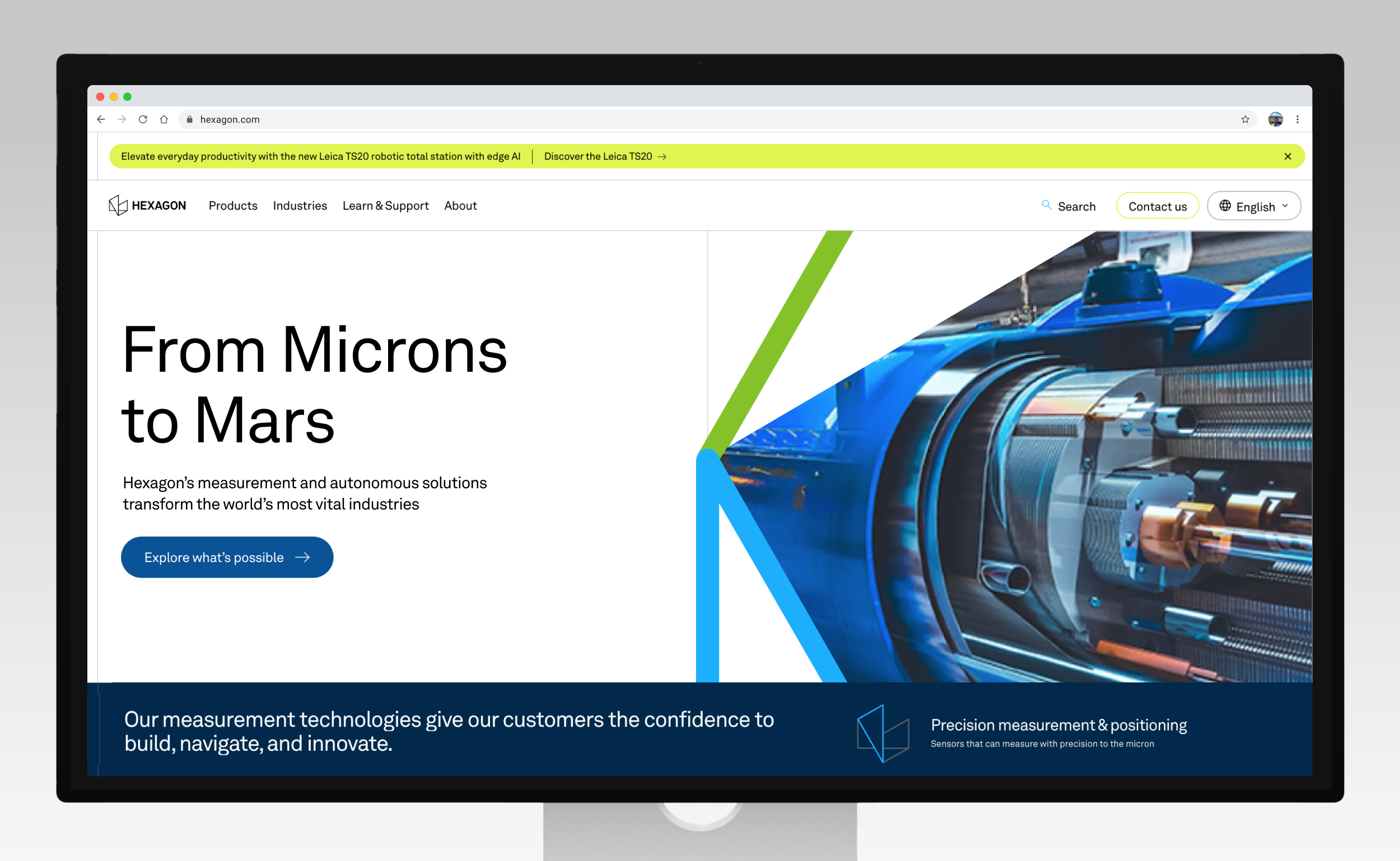 Stationery design of letterhead and business cards for the company Anders on top of a blurred photo of a house interior.